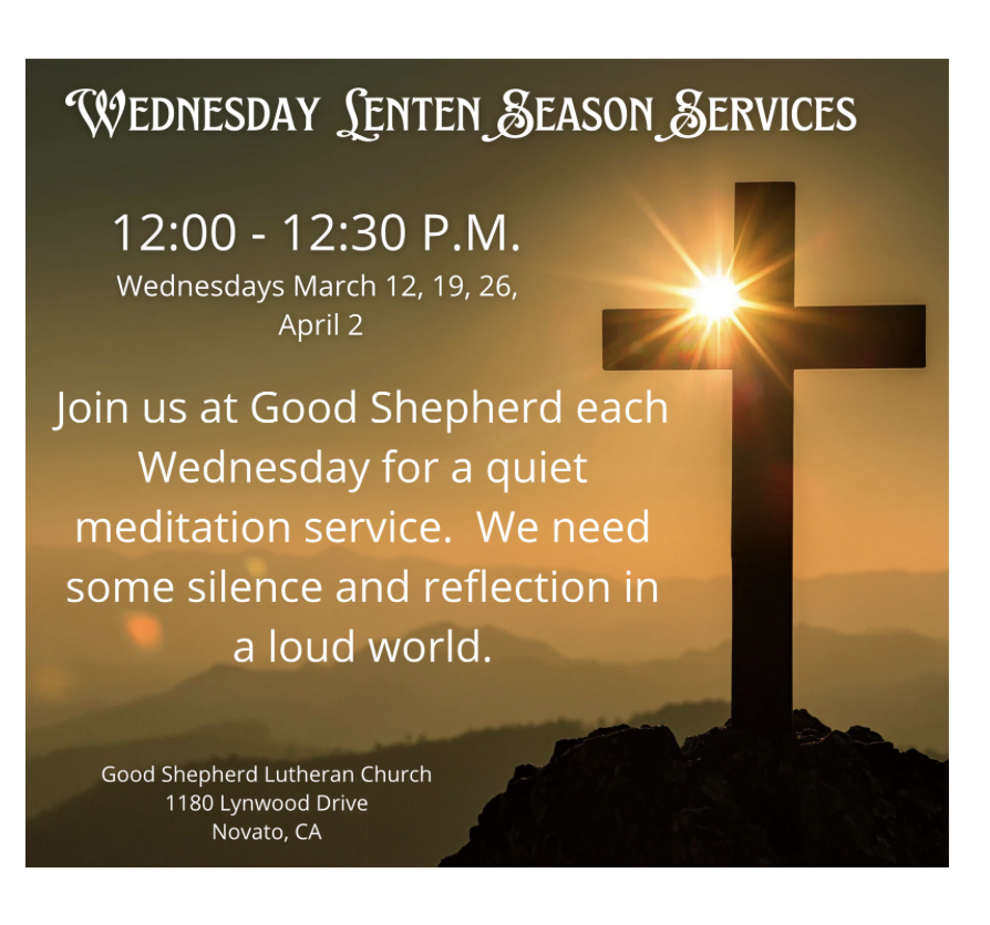 Wednesday Lent worship